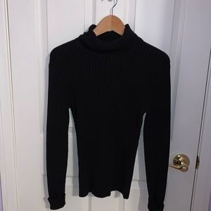 Black Turtleneck Shirt